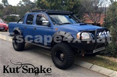 Kut Snake ABS Kotflügelverbreiterungen  - Nissan Nissan Navara D22